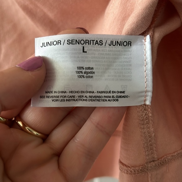 Ella Moss Cropped Tee Shirt - Picture 4 of 7